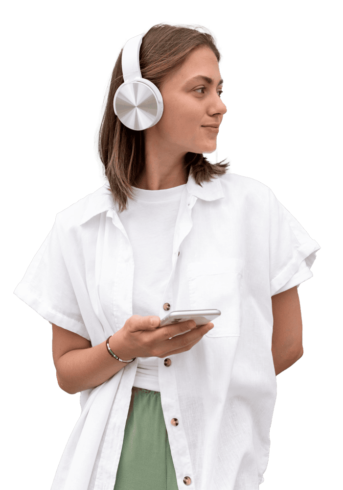 Ascoltare un podcast su un sito web moderno